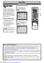 Preview for 38 page of Sharp DV-RW360S Operation Manual