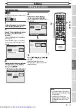 Preview for 73 page of Sharp DV-RW360S Operation Manual