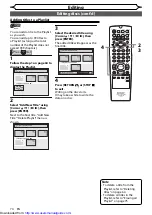 Preview for 74 page of Sharp DV-RW360S Operation Manual