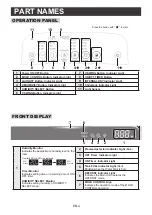 Preview for 6 page of Sharp DW-P22A Operation Manual