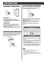 Preview for 8 page of Sharp DW-P22A Operation Manual