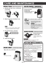 Preview for 12 page of Sharp DW-P22A Operation Manual