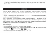 Preview for 7 page of Sharp EL-1801V User Manual