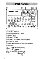 Preview for 4 page of Sharp EL-6050 Operation Manual