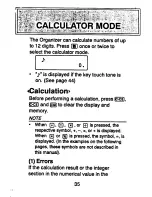 Preview for 37 page of Sharp EL-6051 Operation Manual