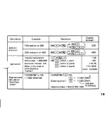 Preview for 21 page of Sharp EL-6060 Operation Manual