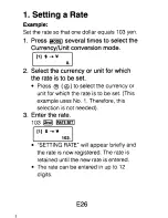 Preview for 28 page of Sharp EL-6090 Operation Manual