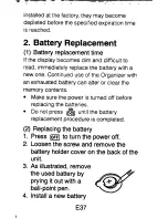 Preview for 39 page of Sharp EL-6090 Operation Manual