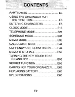 Preview for 4 page of Sharp EL-6091 Operation Manual