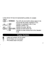 Preview for 9 page of Sharp EL-6320 Operation Manual