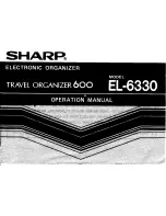 Sharp EL-6330 Operation Manual preview