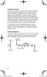 Preview for 22 page of Sharp EL 738C - 10-Digit Financial Calculator Operation Manual