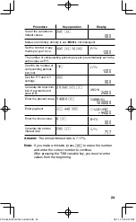 Preview for 25 page of Sharp EL 738C - 10-Digit Financial Calculator Operation Manual