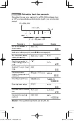 Preview for 26 page of Sharp EL 738C - 10-Digit Financial Calculator Operation Manual