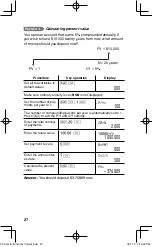 Preview for 28 page of Sharp EL 738C - 10-Digit Financial Calculator Operation Manual