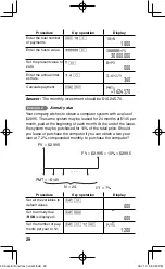 Preview for 30 page of Sharp EL 738C - 10-Digit Financial Calculator Operation Manual