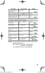 Preview for 33 page of Sharp EL 738C - 10-Digit Financial Calculator Operation Manual