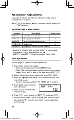 Preview for 34 page of Sharp EL 738C - 10-Digit Financial Calculator Operation Manual