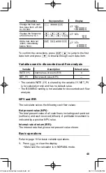 Preview for 41 page of Sharp EL 738C - 10-Digit Financial Calculator Operation Manual