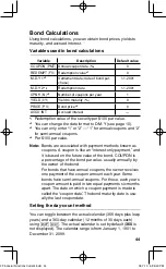 Preview for 45 page of Sharp EL 738C - 10-Digit Financial Calculator Operation Manual