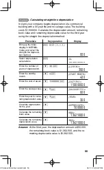 Preview for 51 page of Sharp EL 738C - 10-Digit Financial Calculator Operation Manual