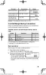 Preview for 57 page of Sharp EL 738C - 10-Digit Financial Calculator Operation Manual