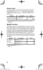 Preview for 64 page of Sharp EL 738C - 10-Digit Financial Calculator Operation Manual