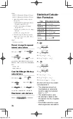 Preview for 76 page of Sharp EL 738C - 10-Digit Financial Calculator Operation Manual