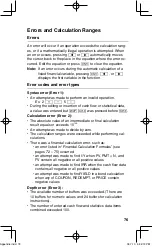 Preview for 77 page of Sharp EL 738C - 10-Digit Financial Calculator Operation Manual