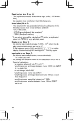 Preview for 78 page of Sharp EL 738C - 10-Digit Financial Calculator Operation Manual