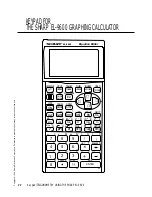 Preview for 92 page of Sharp EL-9600 User Manual