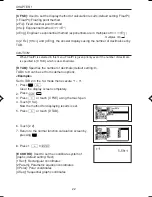 Preview for 32 page of Sharp EL-9650 Operation Manual