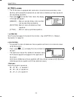 Preview for 86 page of Sharp EL-9650 Operation Manual