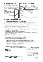 Preview for 5 page of Sharp EL-W516T Operation Manual