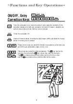 Preview for 8 page of Sharp EL-W516T Operation Manual