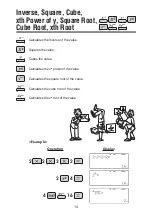 Preview for 14 page of Sharp EL-W516T Operation Manual