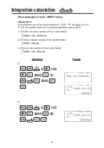 Preview for 47 page of Sharp EL-W516T Operation Manual