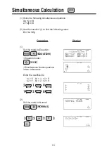 Preview for 51 page of Sharp EL-W516T Operation Manual