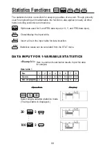 Preview for 59 page of Sharp EL-W516T Operation Manual