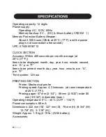 Preview for 21 page of Sharp EL1197PIII - Printing Calculator, 12-Digit Operation Manual