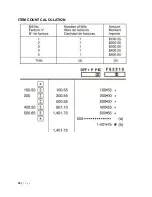 Preview for 24 page of Sharp EL2192RII - Printing Calculator Operation Manual