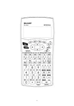 Preview for 5 page of Sharp ELW535B - WriteView Scientific Calculator Operation Manual