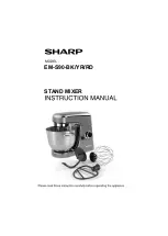 Sharp EM-S90-BK Instruction Manual preview