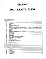 Preview for 47 page of Sharp ER-2540 Service Manual