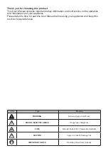 Preview for 2 page of Sharp ES-HFB914AWA-DE User Manual