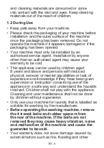 Preview for 9 page of Sharp ES-HFB914AWA-DE User Manual