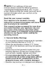 Preview for 5 page of Sharp ES-NFA6102WD-UA User Manual