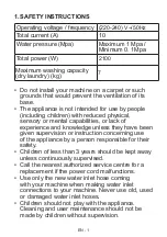 Preview for 4 page of Sharp ES-NFA7121WD-PL User Manual