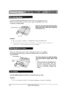 Preview for 42 page of Sharp FO-135 Operation Manual