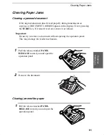 Preview for 92 page of Sharp FO-175 Operation Manual